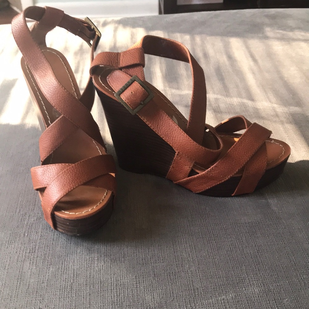 Wedged heels